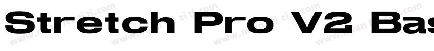 Stretch Pro V2 Basic字体转换